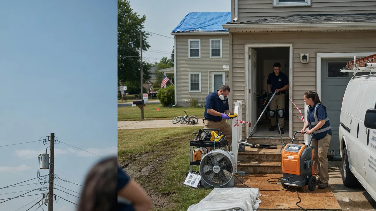 Water Damage Repair in New Point, IN near me